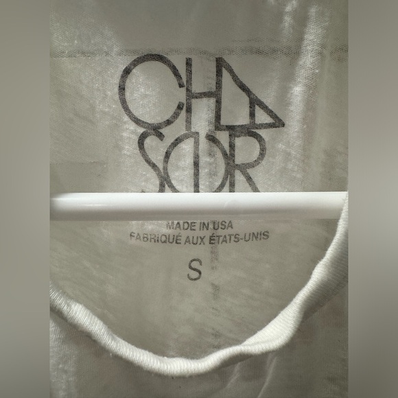 Chaser White Leopard Sleeveless Tee Shirt - Picture 3 of 3